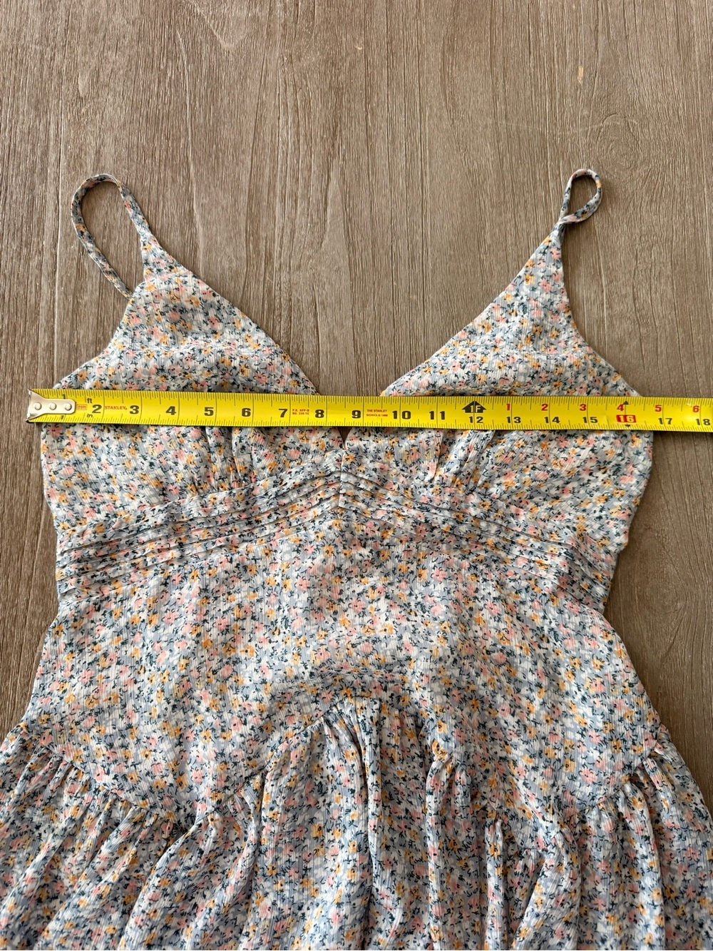 Sundae Muse Amanda Floral Romper Mini Dress Size 8 10 - Picture 8 of 10